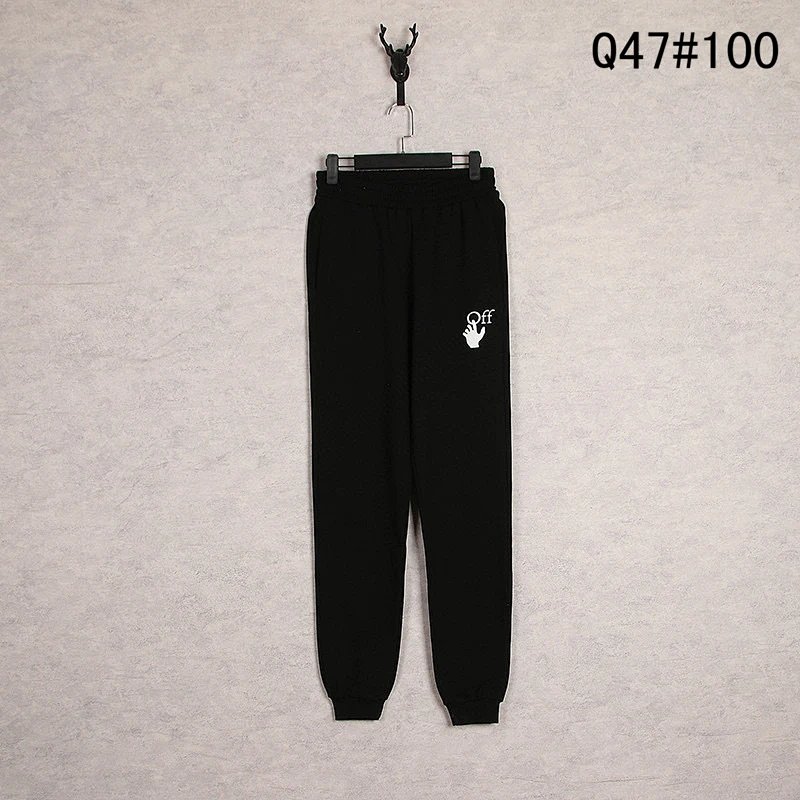 Off-White Diagonal Stripe Sweatpants Black product detail 31 in Litbuy spreadsheet finds