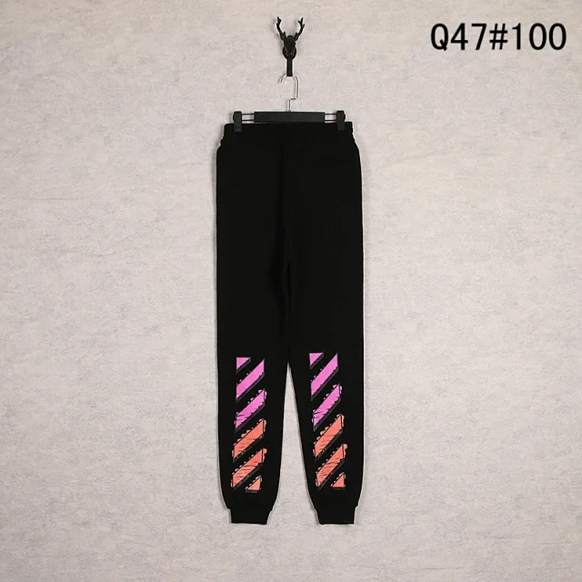 Unbranded Trousers Elastic-Waist Jogger with Diagonal Leg Prints product detail image 29