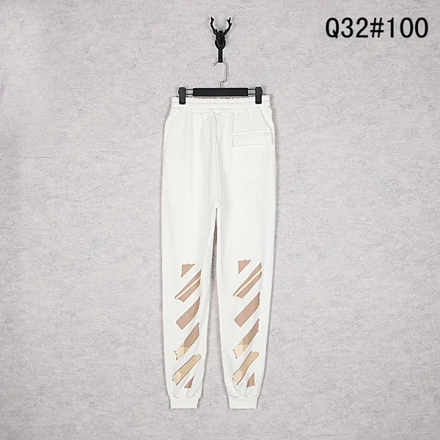 Unbranded Trousers Elastic-Waist Jogger with Diagonal Leg Prints product detail image 13