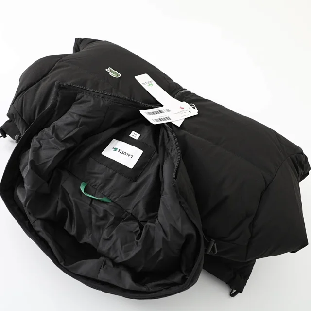 Lacoste Down Jackets Hooded quilted puffer jacket product detail image 18