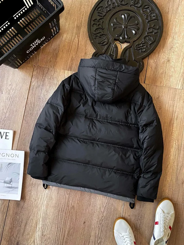 Lacoste Down Jackets Hooded quilted puffer jacket product detail image 27
