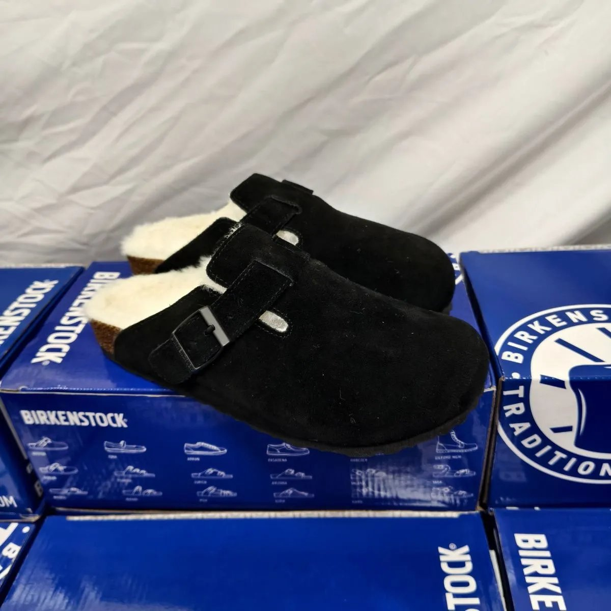 Black suede (genuine leather pure original 1:1)