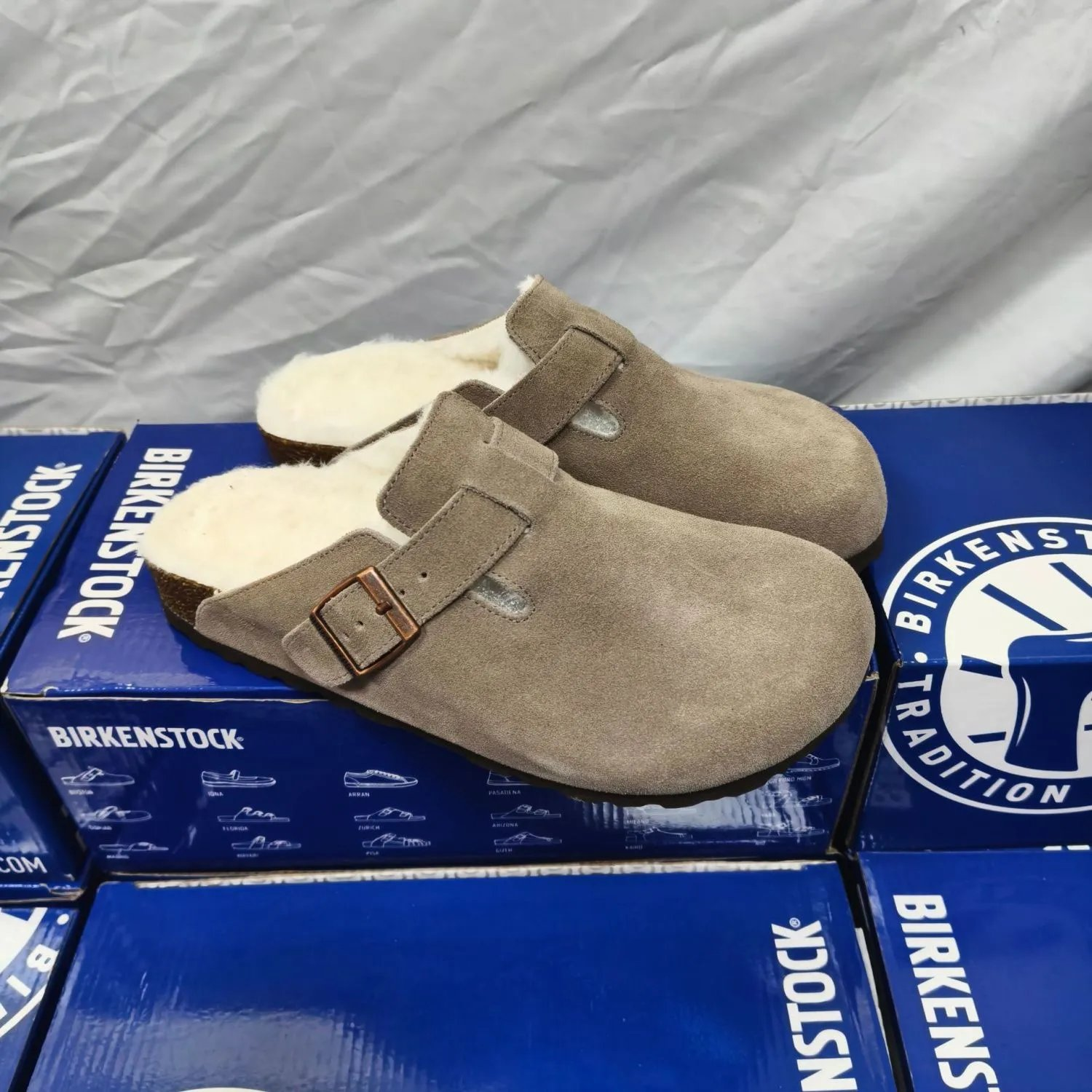 Gray (Genuine Leather Pure Original 1:1)
