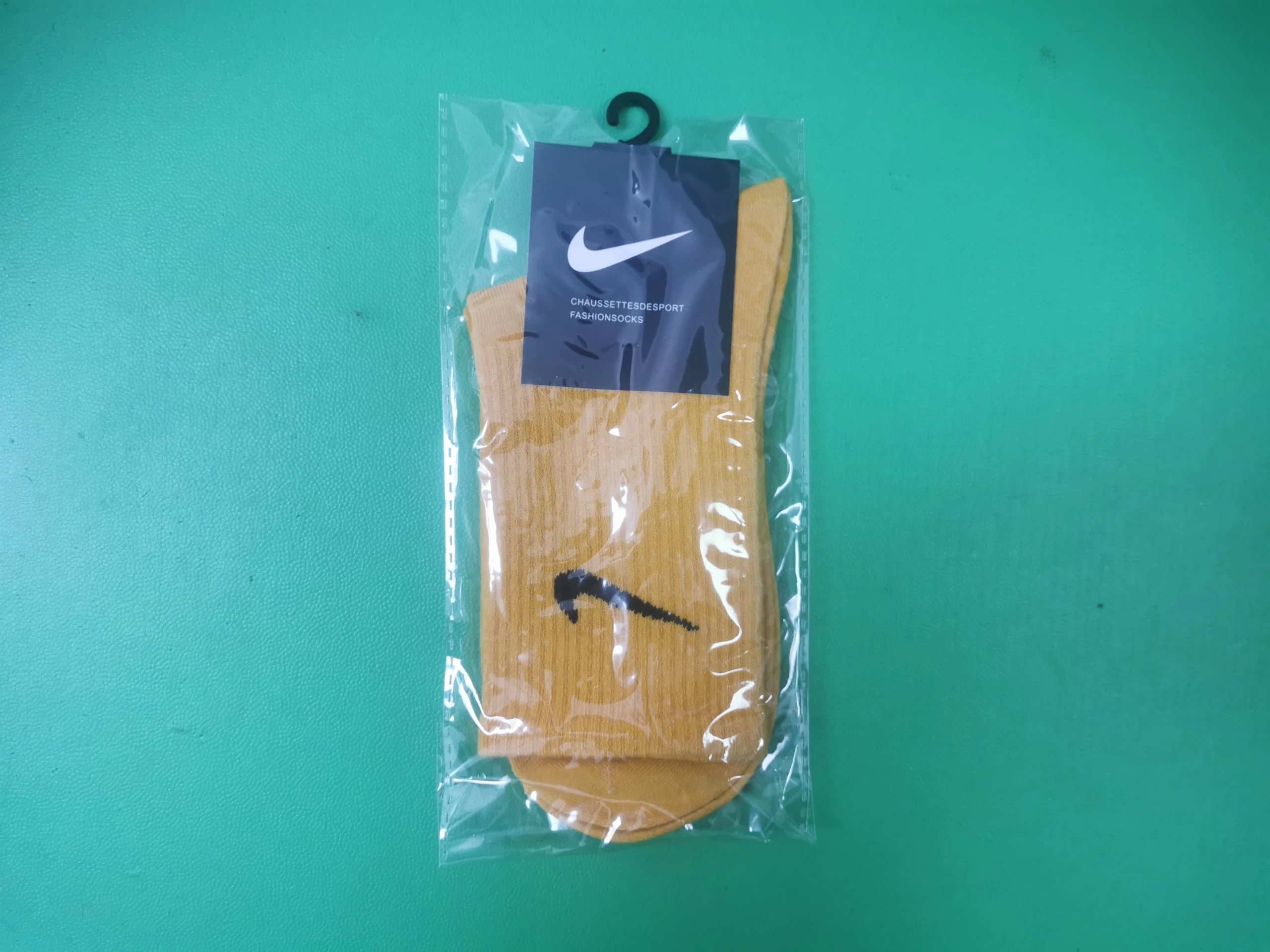 Nike Fashion Socks Mustard Yellow Socks