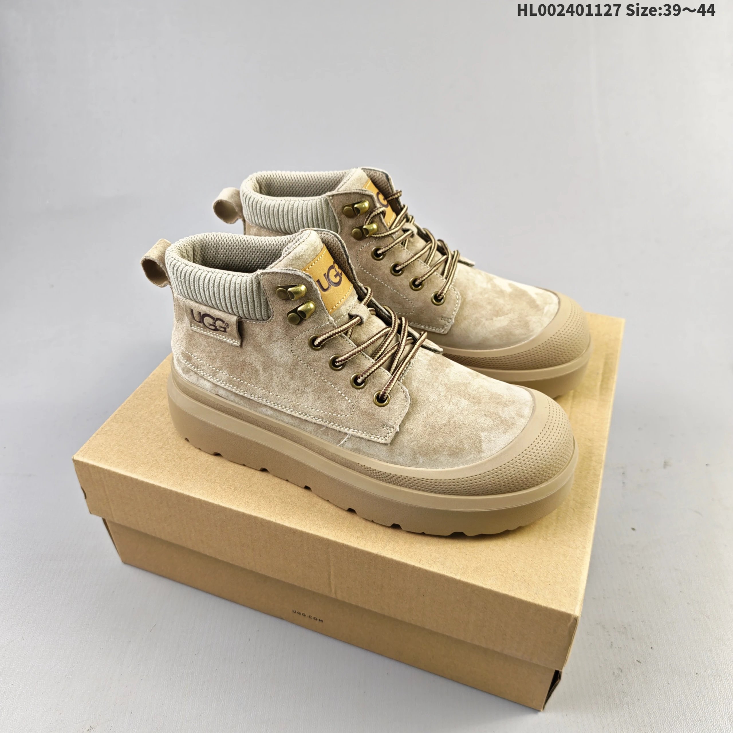UGG Classic Mini Suede Boots Beige Boots