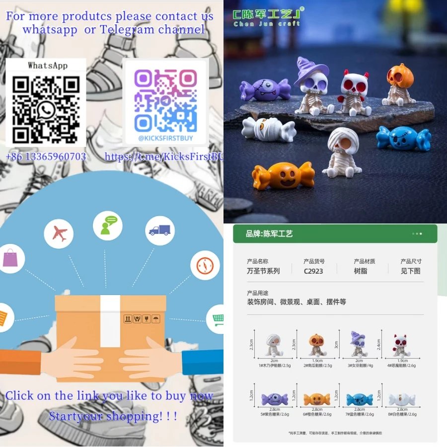 Chen Jun Craft Halloween Series Resin Mini Figures