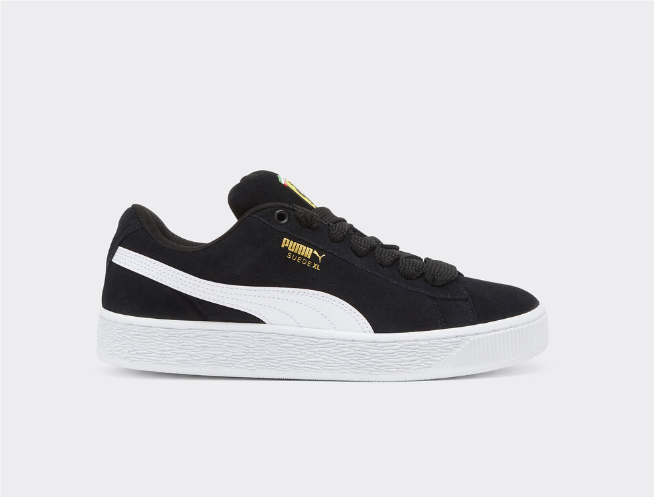 Puma Suede Black Whi