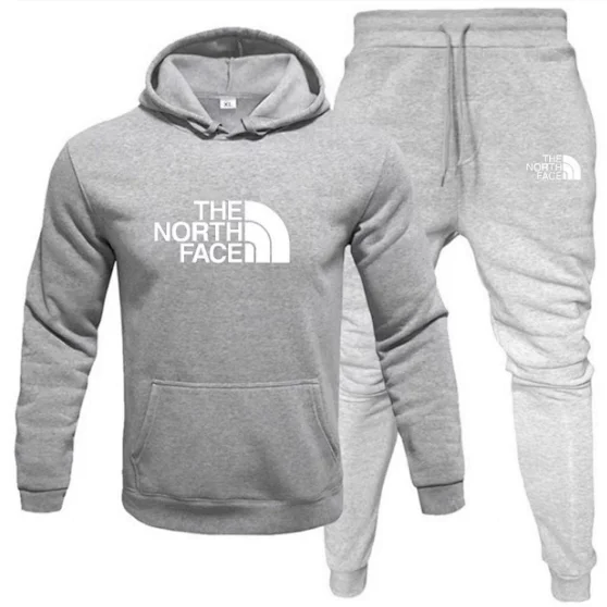 The North Face Tracksuits Logo Hooded Sweatshirt and Joggers Set product detail image 2