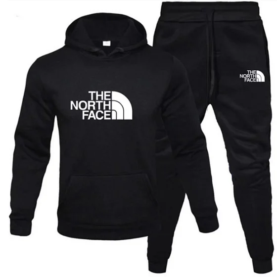 The North Face Tracksuits Logo Hooded Sweatshirt and Joggers Set product detail image 1
