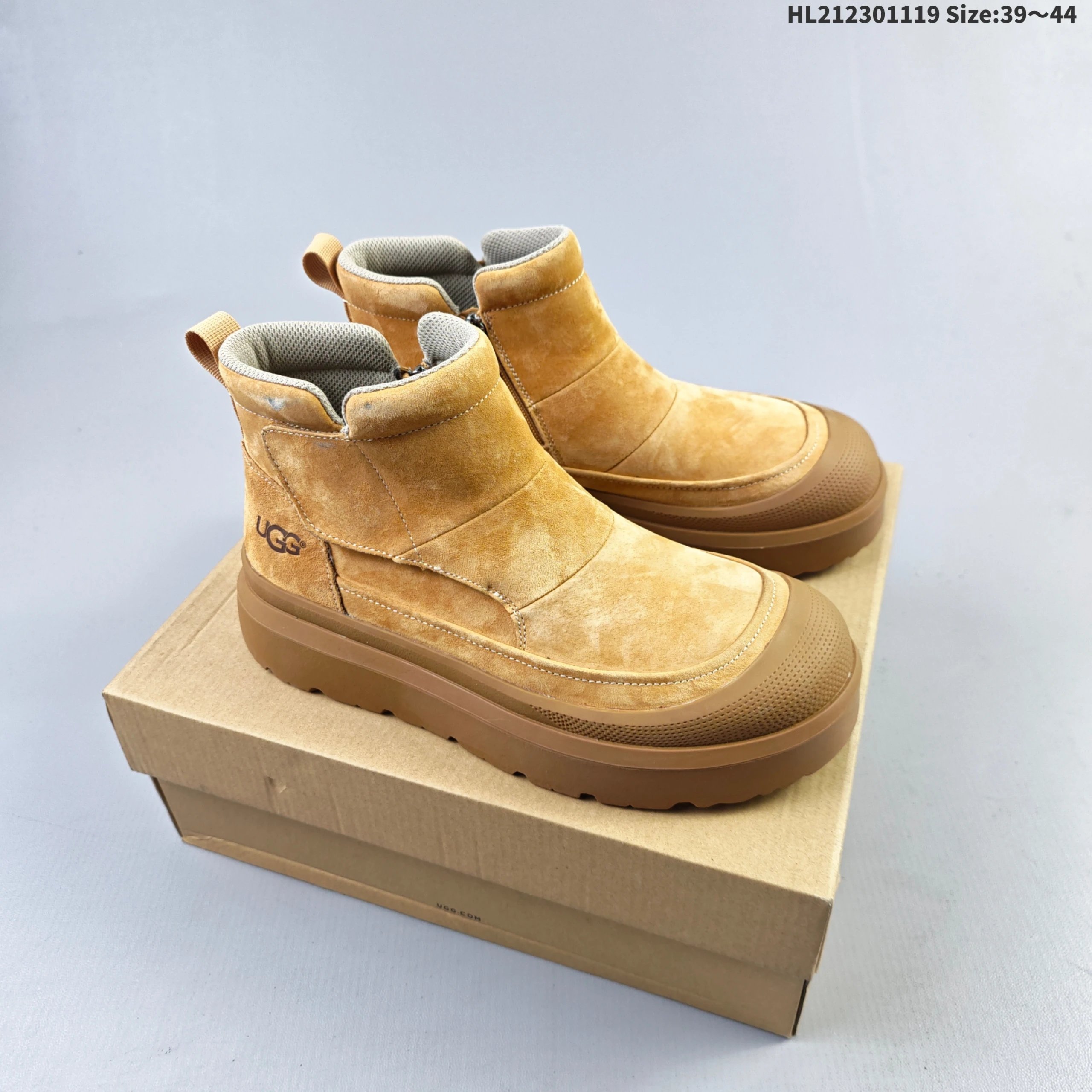 UGG Neumel II Suede Tan Snow Boots