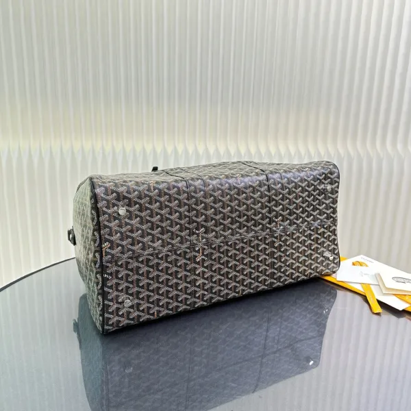Goyard Saint Louis Duffle Bag Brown Monogram Canvas Travel Bag - 4