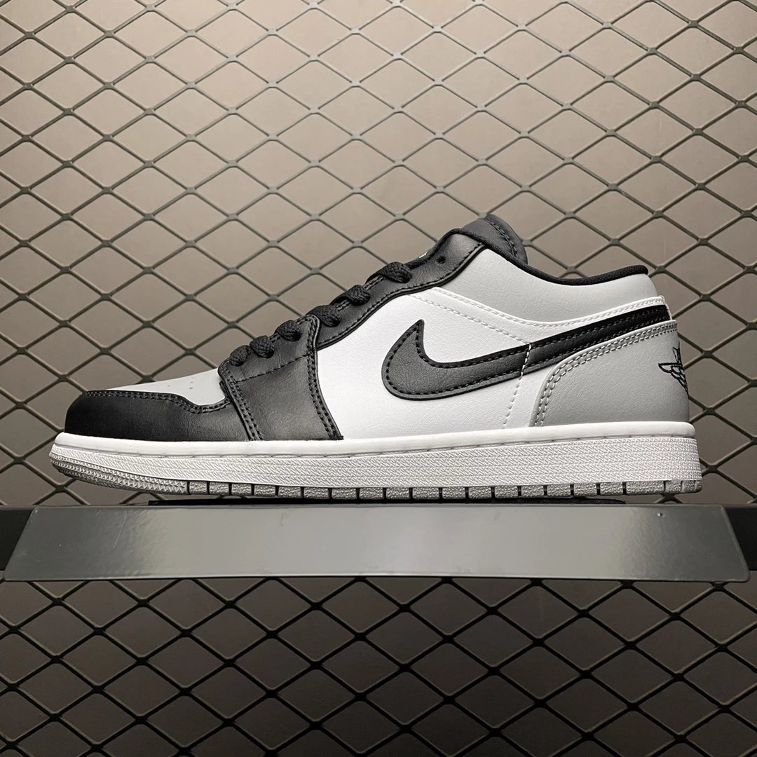 AJ1 Low Black Grey 553558-052