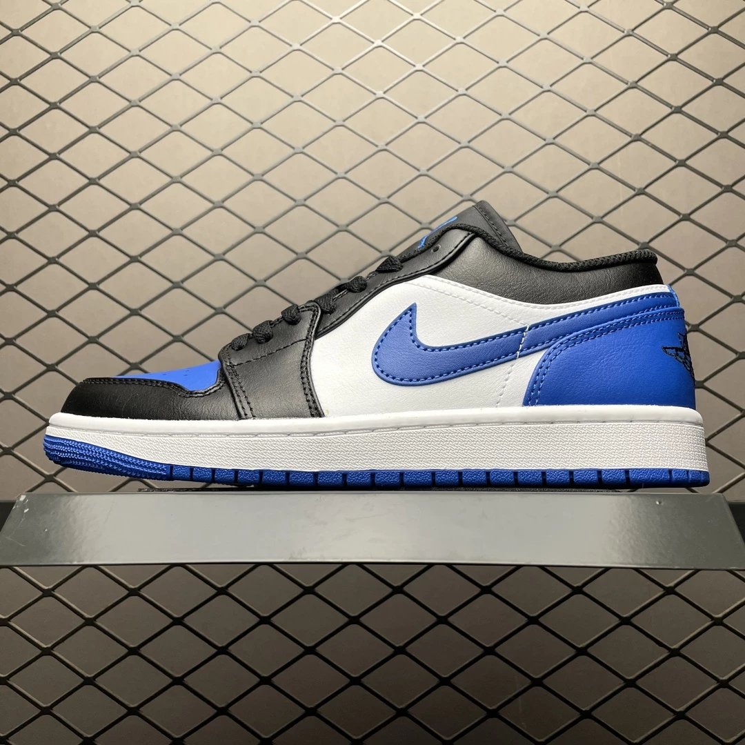 AJ1 Low Black Blue White 553558-140