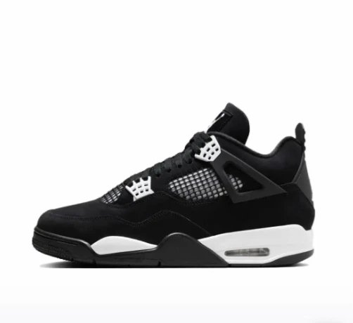 AJ4 Black and White FQ8138-001