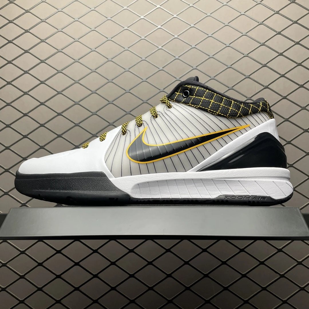 Kobe 4 White Yellow AV6339-101