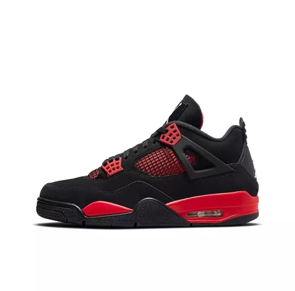 AJ4 Black and Red Thunder God CT8527-016