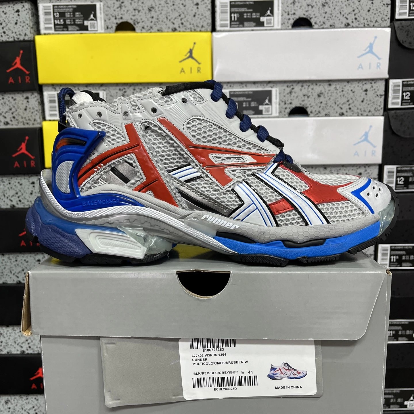7th Gen Gray Blue Red 61264