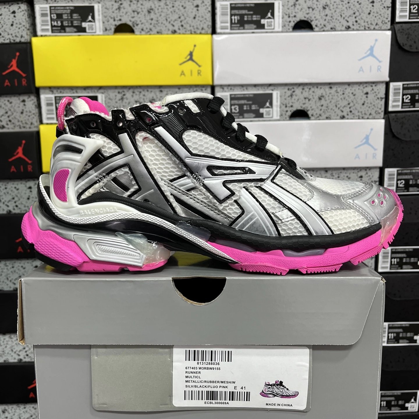 7th Gen Silver Pink W9155