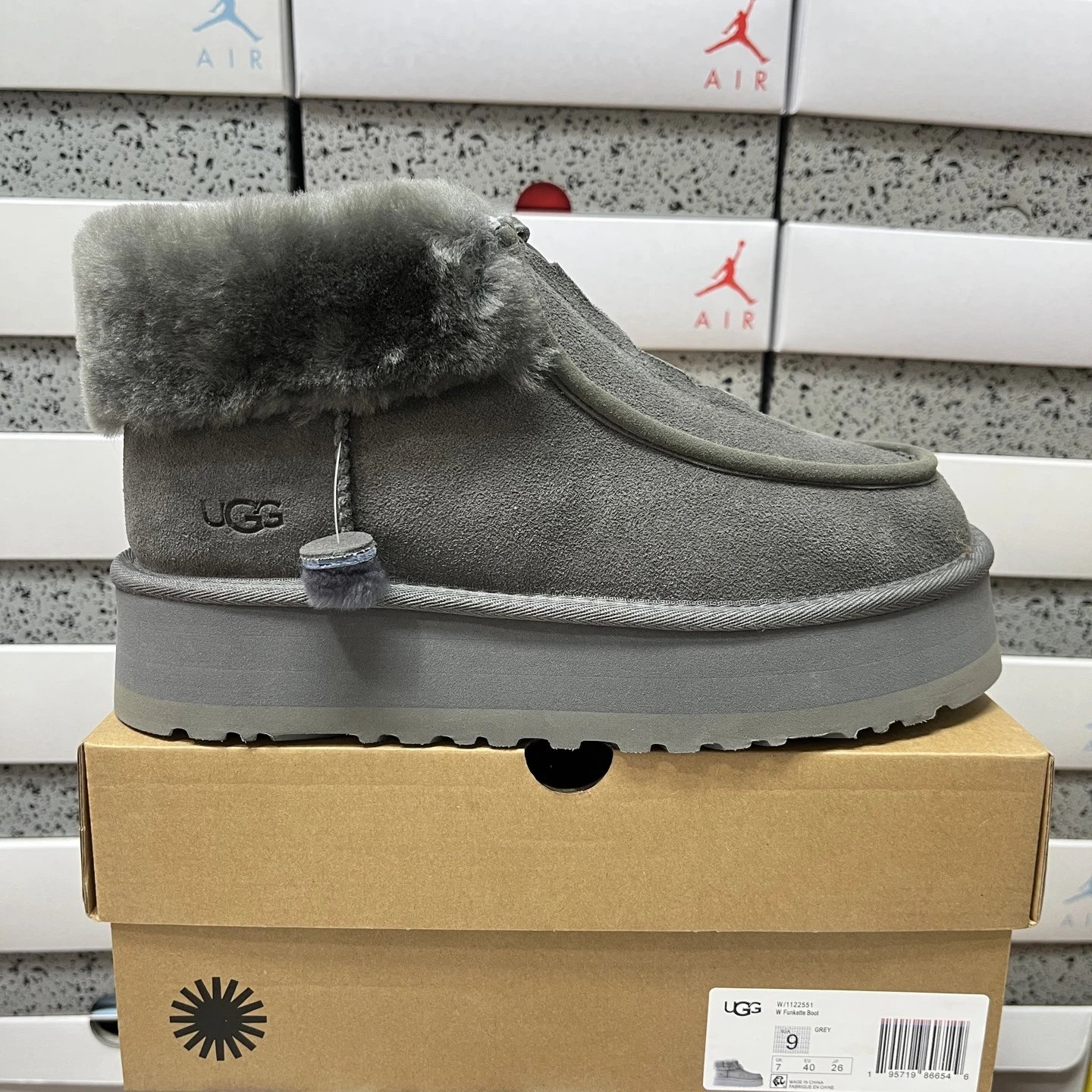 方克特 1122551 灰色 35-40