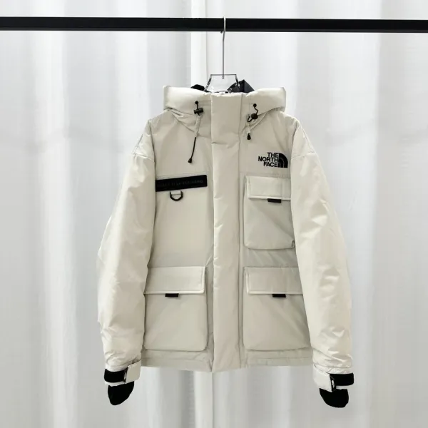 The North Face Mountain Light Jacket Off-White Parka - 1