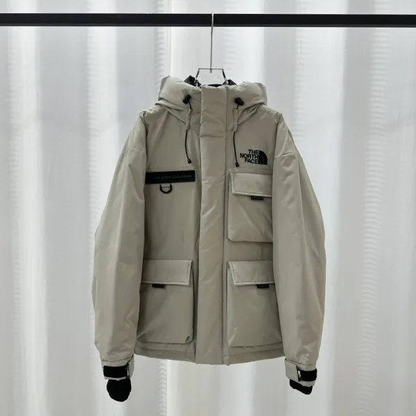 The North Face Mountain Light Jacket Beige Parka - 1