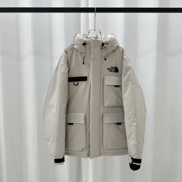 The North Face Parka Jacket Beige Outerwear - 1