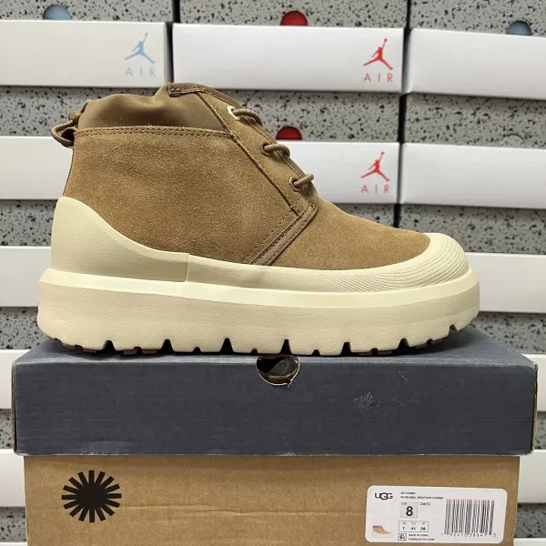UGG x Neumel Weather Hybrid Beige Suede Boots - 1
