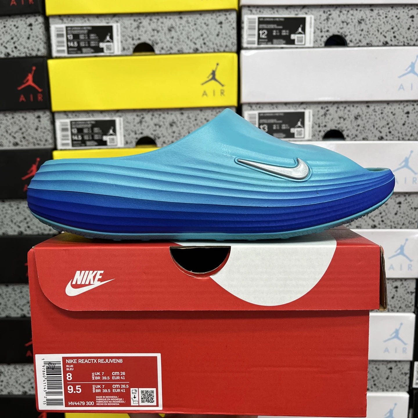 Gradient Blue Slippers HV4479-300