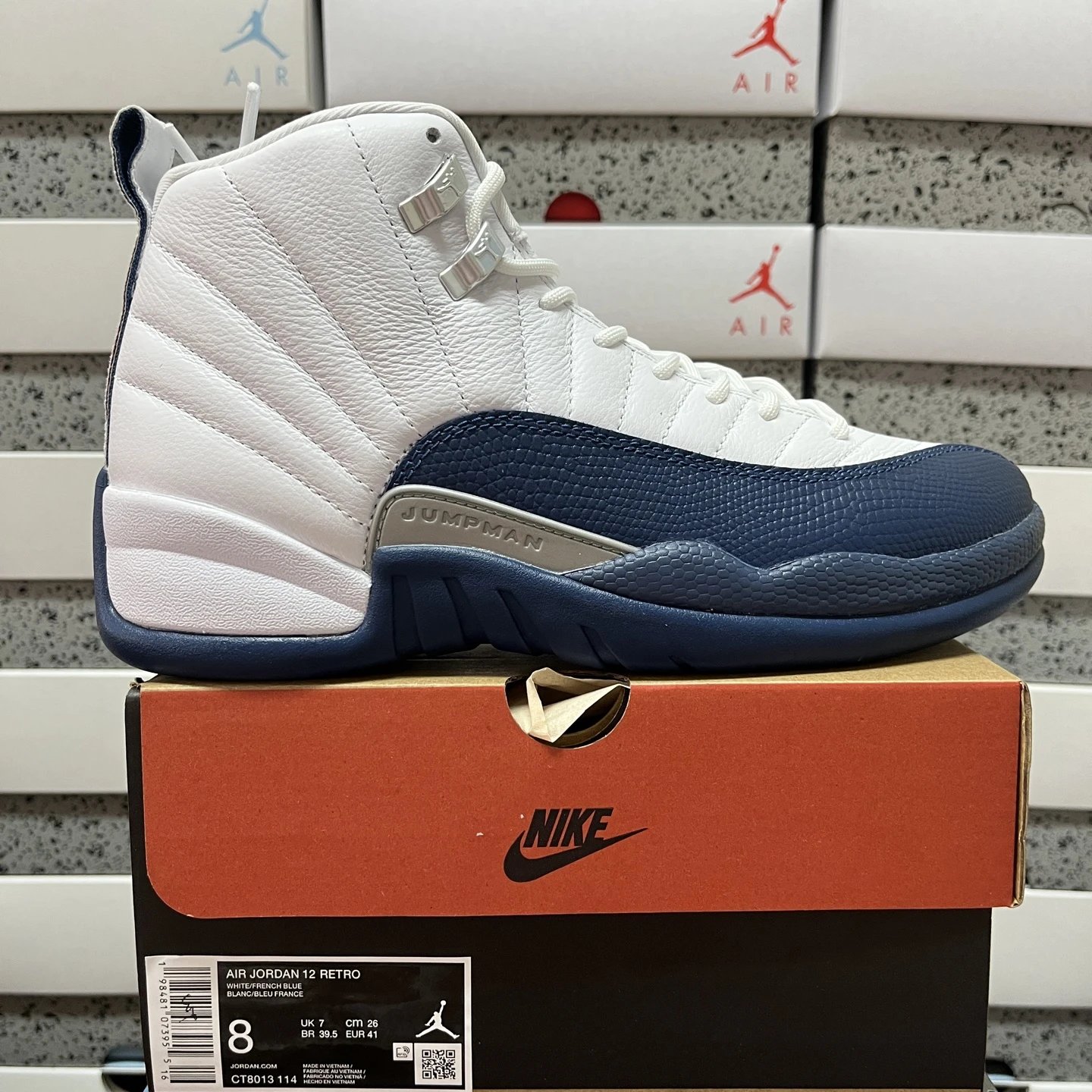 Jordan 12 Retro French Blue CT8013-114