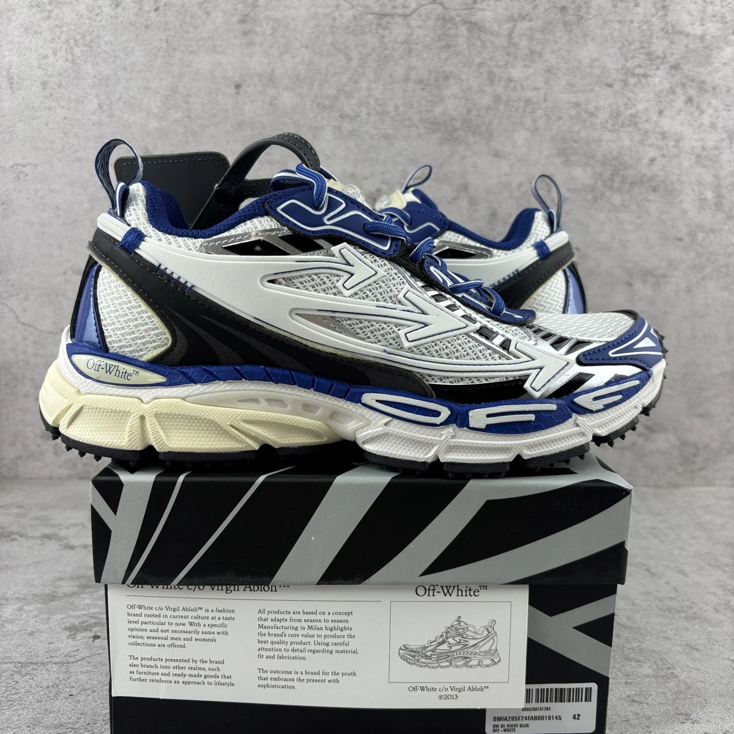 White Blue 10145
