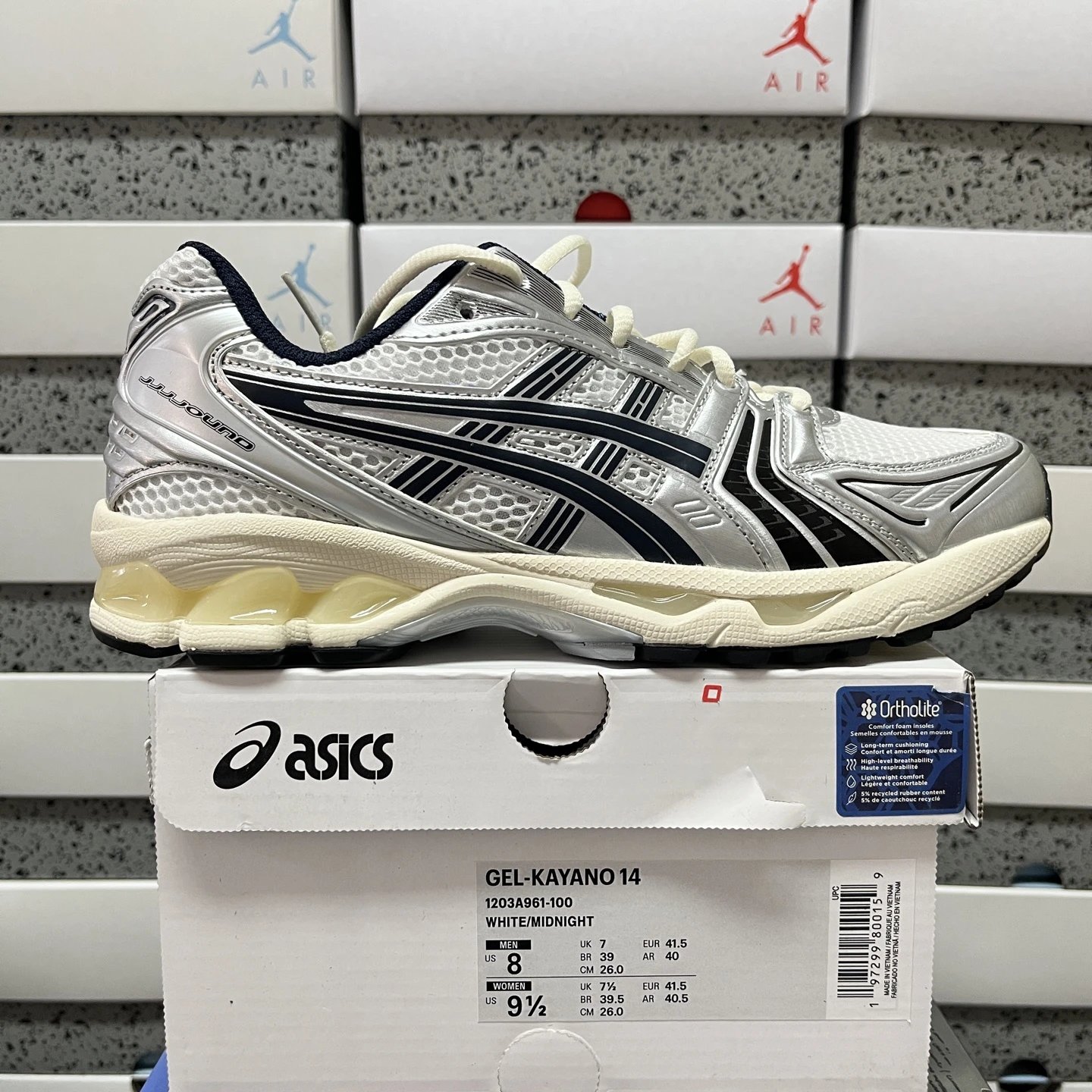 Silver White Yellow 1203A961-100