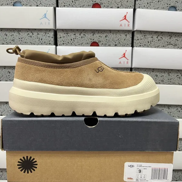 UGG W Tasman Weather Hybrid Beige Chunky Sneakers - 1