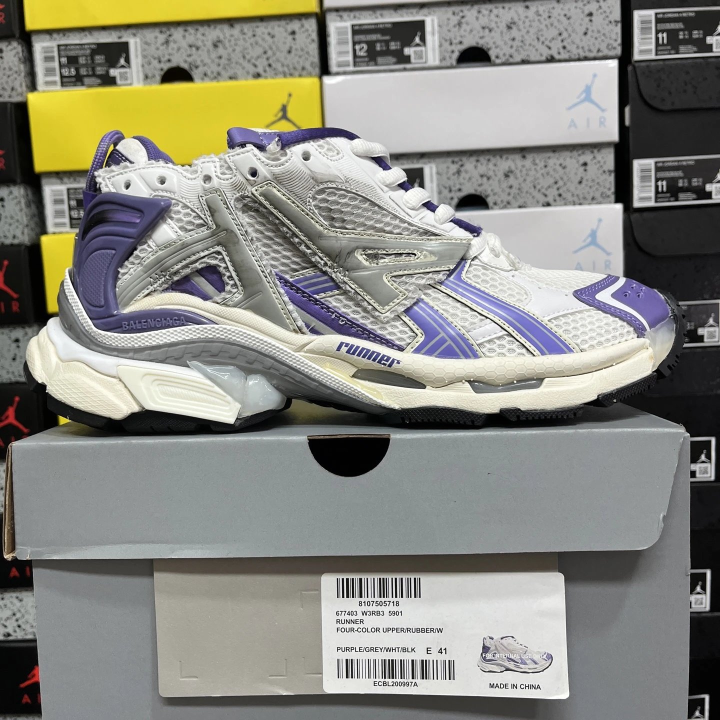 7.0 White Purple 5901