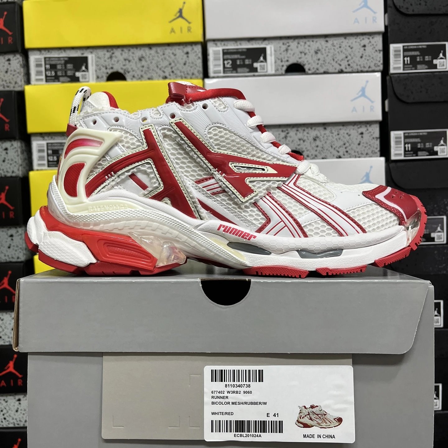7.0 White Red 9060