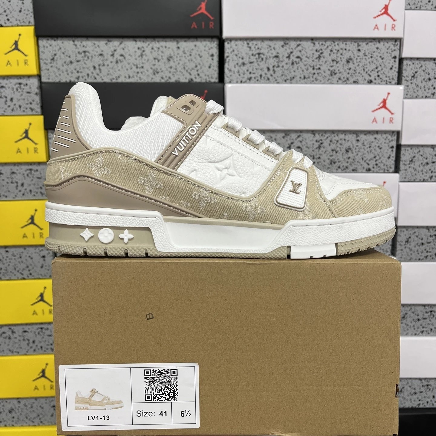 Beige Denim