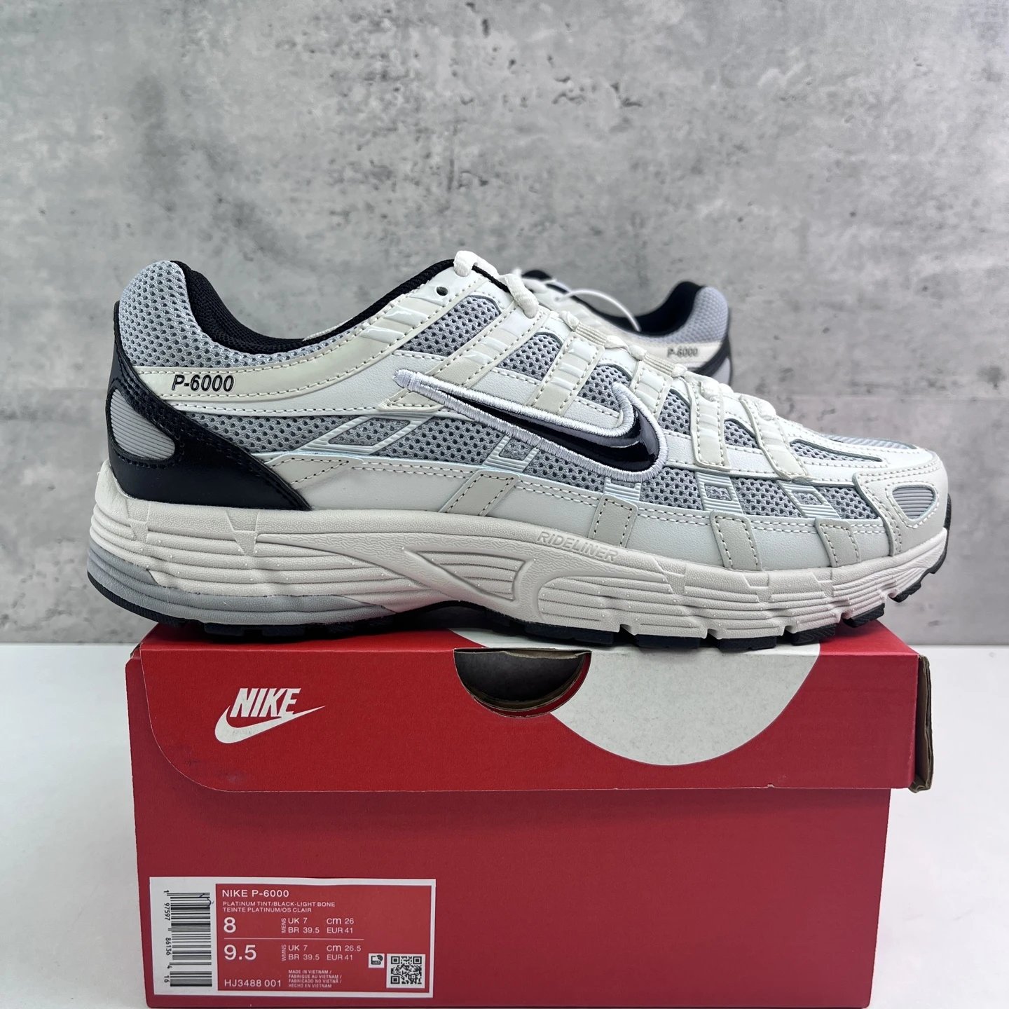 Light Grey Black HJ3488-001 36-45