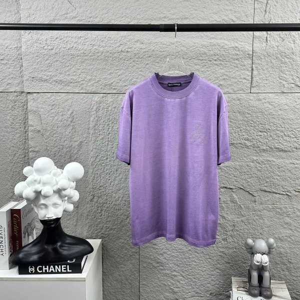 Chrome Hearts Cross Swirl Print Pink T-Shirt - 75