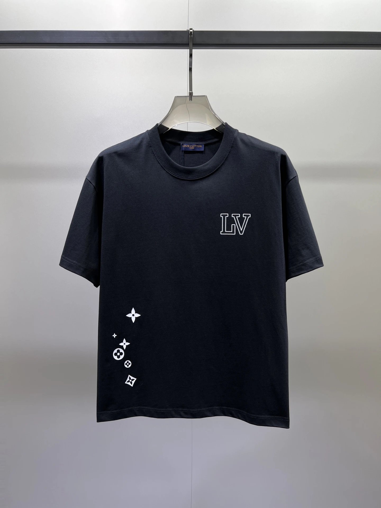 Louis Vuitton Bold Logo Black T-Shirt - 17