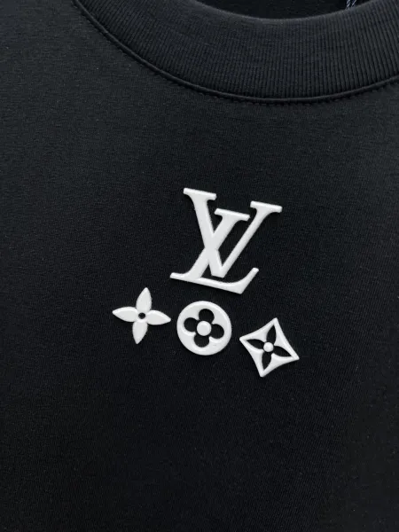 Louis Vuitton Monogram Icons T-Shirt Black - 7