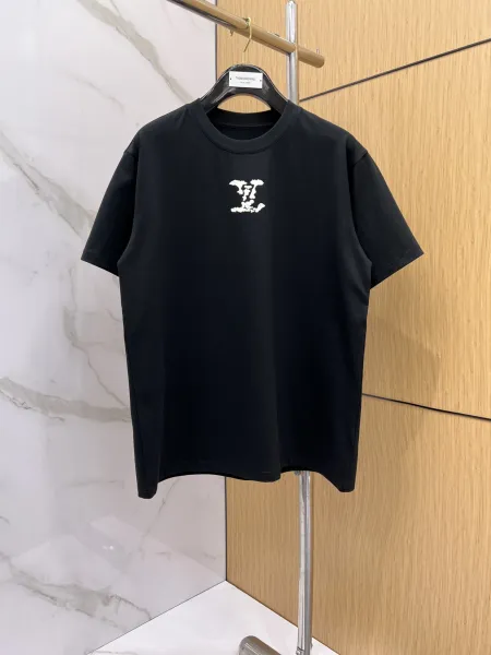 Louis Vuitton Monogram Icons T-Shirt Black - 31