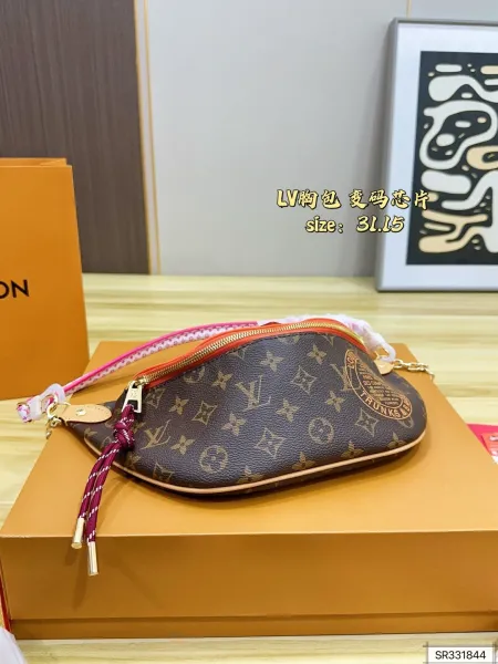 Louis Vuitton Monogram Bumbag Brown Belt Bag - 15