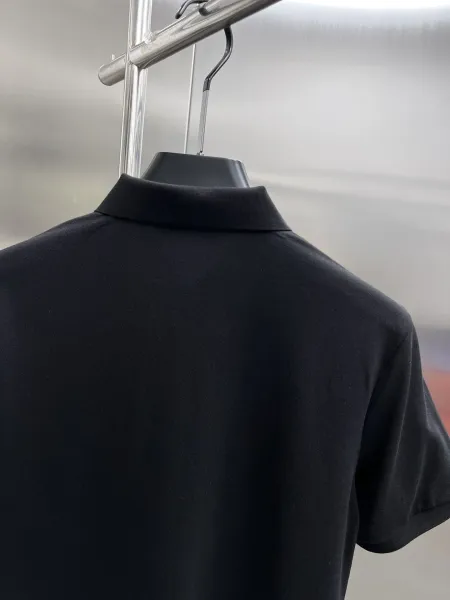 Louis Vuitton Marque L.VUITTON Déposé Polo Black Polo Shirt - 24