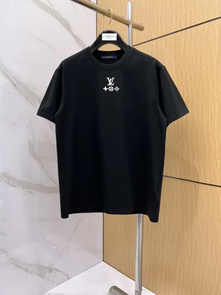 Louis Vuitton Monogram Icons T-Shirt Black - 1