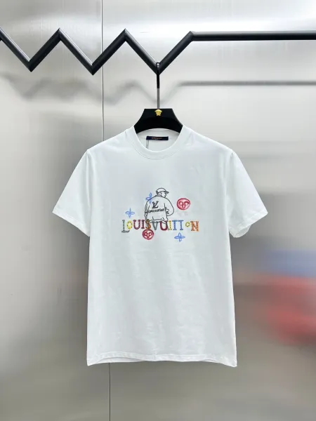 Louis Vuitton Monogram Icons T-Shirt Black - 22