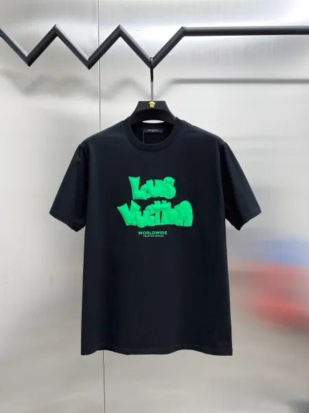 Louis Vuitton Monogram Icons T-Shirt Black - 29