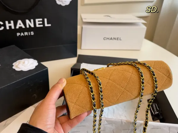 Chanel Mini Coco Handle Pink Quilted Caviar Leather Chain Bag Shoulder Bags - 12