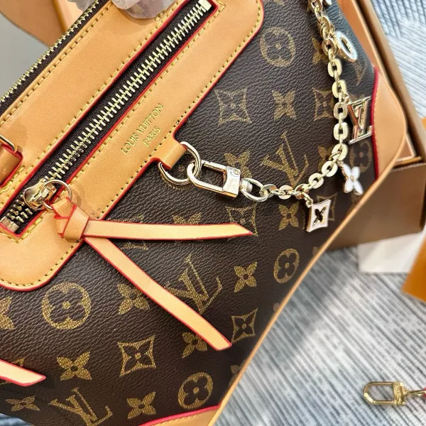 Louis Vuitton Twist MM Black Monogram Empreinte Leather Handbag - 9
