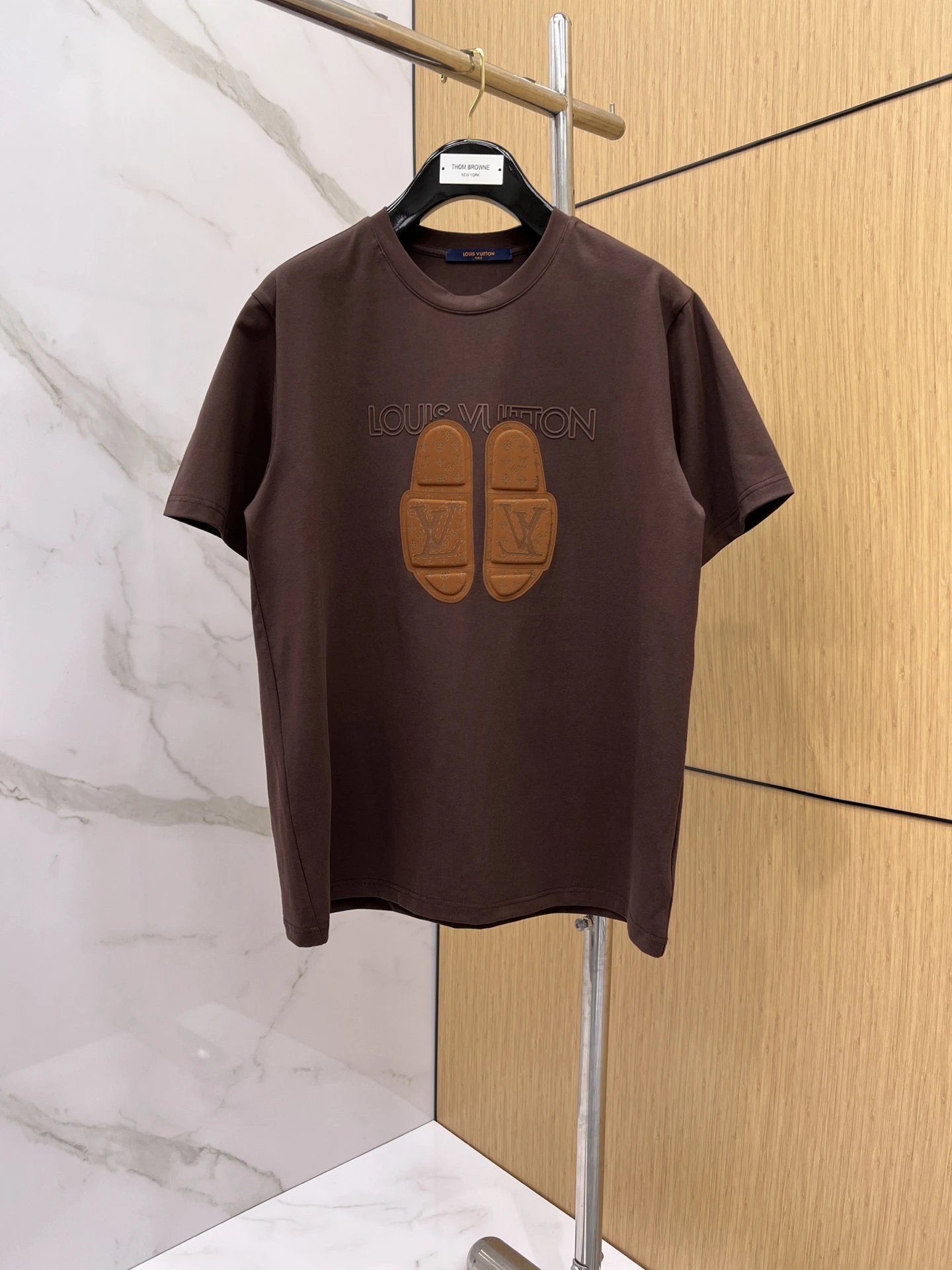 Louis Vuitton Bold Logo Black T-Shirt - 33