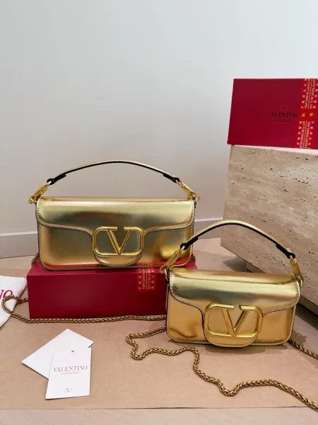 Fendi Baguette Mini Beige FF Logo Chain Shoulder Bag - 14
