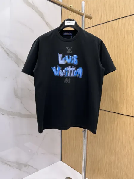 Louis Vuitton Monogram Icons T-Shirt Black - 47